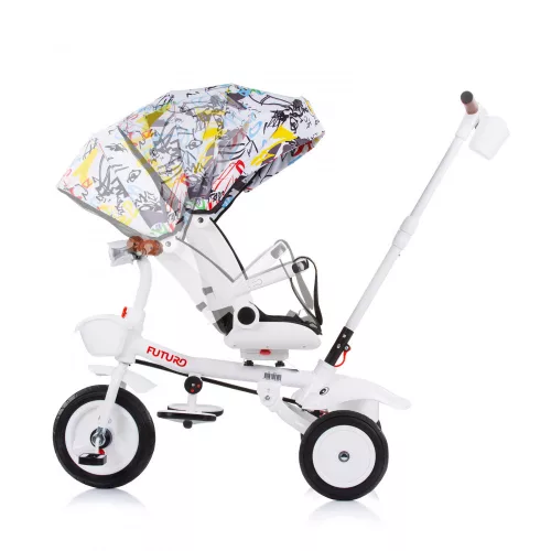 Chipolino Futuro tricikli kupolával - Graffiti