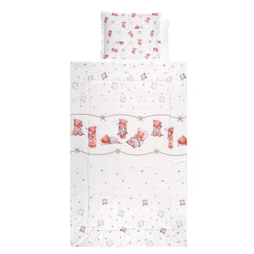 Lorelli 4 részes ágynemű garnitúra - Bears & Pillows Beige
