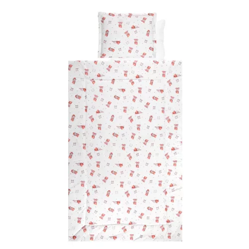 Lorelli 4 részes ágynemű garnitúra - Bears & Pillows Beige