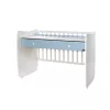 Lorelli Dream kiságy 60x120 - White Baby Blue