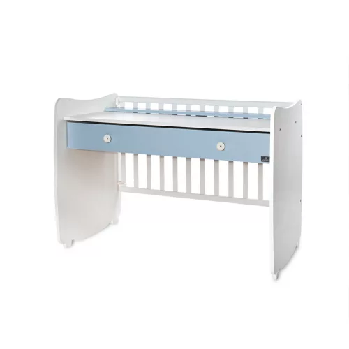 Lorelli Dream kiságy 60x120 - White Baby Blue