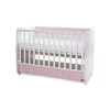 Lorelli Dream kiságy 70x140 - White Orchid Pink