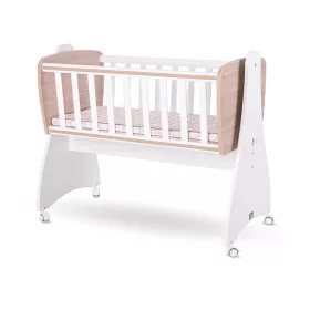   Lorelli First Dreams ringatható bölcső 105x55 - White / Amber New
