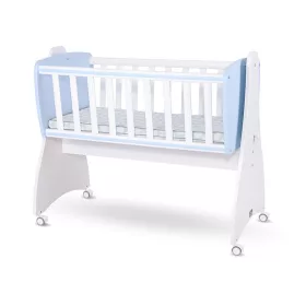   Lorelli First Dreams ringatható bölcső 105x55 - White / Baby Blue New