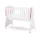 Lorelli First Dreams ringatható bölcső 105x55 - White / Orchid Pink New