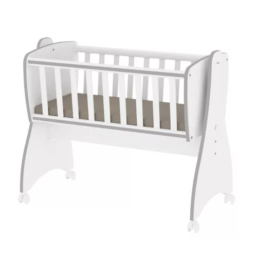 Lorelli First Dreams ringatható bölcső 105x55 - White / String