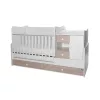 Lorelli MiniMax kombi ágy 190x72 - White Amber New