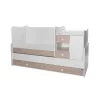 Lorelli MiniMax kombi ágy 190x72 - White Amber New