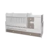 Lorelli MiniMax kombi ágy 190x72 - White String New