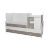 Lorelli MiniMax kombi ágy 190x72 - White String New