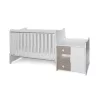 Lorelli MiniMax kombi ágy 190x72 - White String New