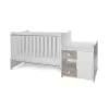 Lorelli MiniMax kombi ágy 190x72 - White Artwood New