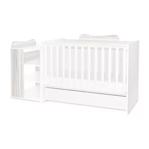 Lorelli Multi kombi ágy 190x72 - White Artwood