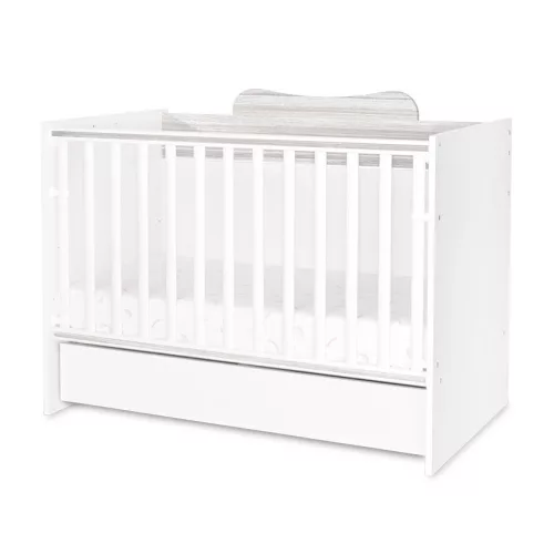 Lorelli Multi kombi ágy 190x72 - White Artwood