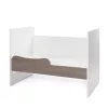 Lorelli Multi kombi ágy 190x72 - White Coffe