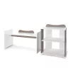Lorelli Multi kombi ágy 190x72 - White Coffe