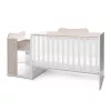 Lorelli Multi kombi ágy 190x72 - White Light Oak