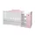 Lorelli Multi kombi ágy 190x72 - White Orchid Pink