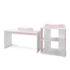 Lorelli Multi kombi ágy 190x72 - White Orchid Pink
