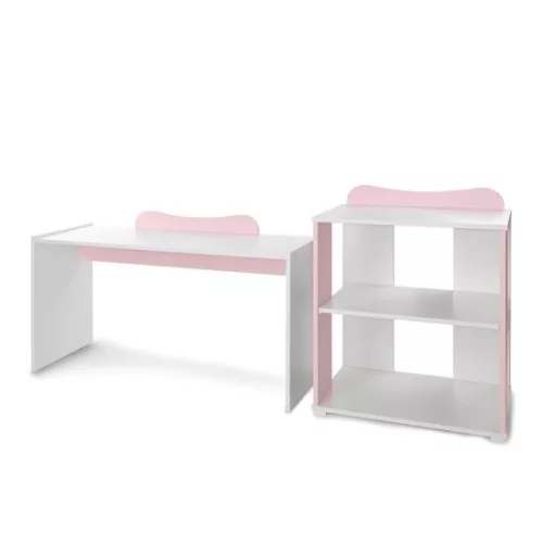 Lorelli Multi kombi ágy 190x72 - White Orchid Pink