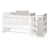 Lorelli Multi kombi ágy 190x72 - White String