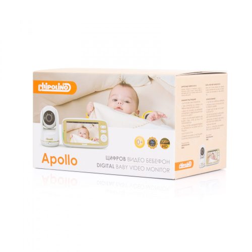 Chipolino Apollo videós digitális bébiőr 5"