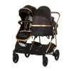 Chipolino Duo Smart iker babakocsi - Obsidian Gold