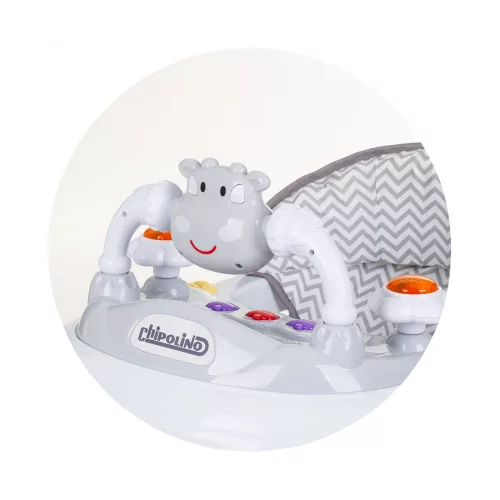Chipolino Little Cow bébikomp - grey