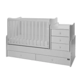 Lorelli Maxi Plus kombi ágy 70x160 - Trio White