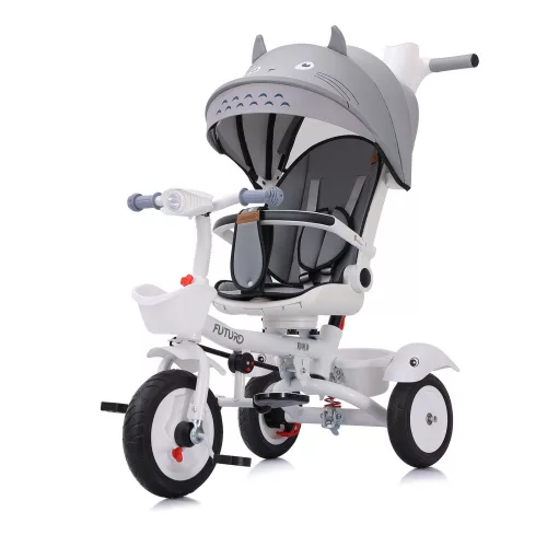 Chipolino Futuro tricikli kupolával - Grey