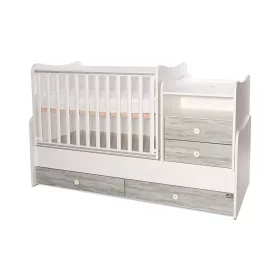 Lorelli Combo kombi ágy 70x170 - White Artwood