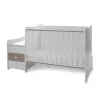 Lorelli Maxi Plus kombi ágy 70x160 - White & Amber ÚJ
