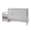 Lorelli Maxi Plus kombi ágy 70x160 - White & Artwood ÚJ