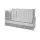 Lorelli Trend PLUS kombi ágy 70x165 - White & Artwood ÚJ
