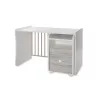 Lorelli Trend PLUS kombi ágy 70x165 - White & Artwood ÚJ