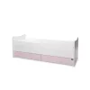 Lorelli Trend PLUS kombi ágy 70x165 - White & Orchid Pink ÚJ