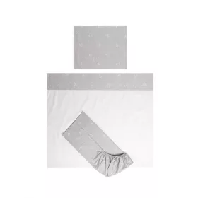   Lorelli Tiny Dream Trio ágynemű garnitúra 60x120 - Bear Grey