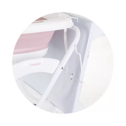 Chipolino Fiore Fürdetőállvány pelenkázó lappal - Pink