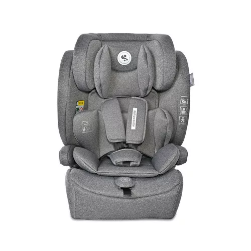 Lorelli Adventure autósülés i-Size 76-150cm - Grey  (dobozos)
