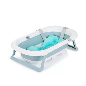   Chipolino Isla összecsukható kád hálós babatartóval 81 cm - Blue