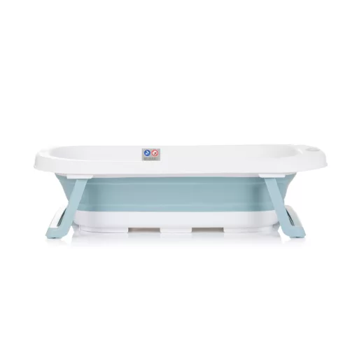 Chipolino Isla összecsukható kád hálós babatartóval 81 cm - Blue