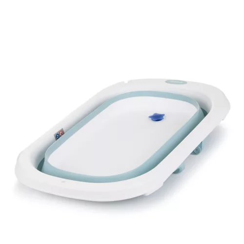 Chipolino Isla összecsukható kád hálós babatartóval 81 cm - Blue