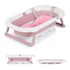 Chipolino Isla összecsukható kád hálós babatartóval 81 cm - Pink