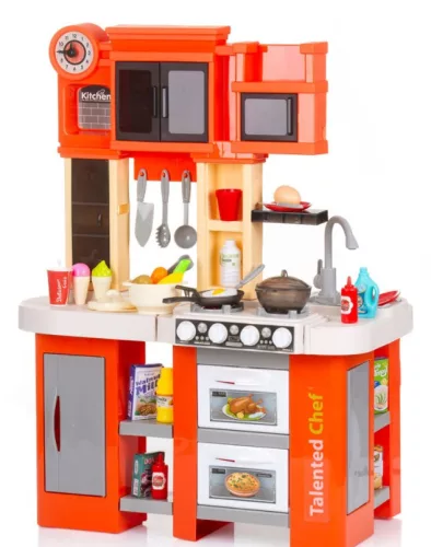 Chipolino Játékkonyha fényekkel - csaptelep vízzel, forralással