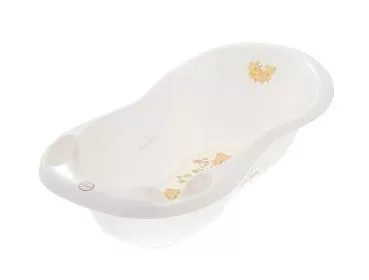 Chipolino Marea kád 102 cm - Teddy Bear -white pearl
