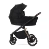 Lorelli Bianca 3az1-ben újszülött babakocsi Lorelli Aria Luxe hordozóval - Black (2 doboz)