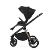 Lorelli Bianca 3az1-ben újszülött babakocsi Lorelli Aria Luxe hordozóval - Black (2 doboz)