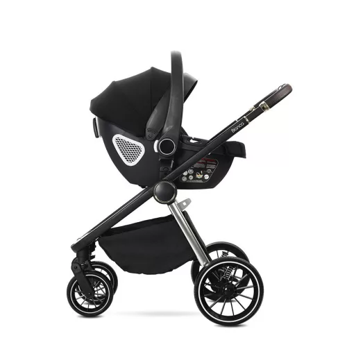 Lorelli Bianca 3az1-ben újszülött babakocsi Lorelli Aria Luxe hordozóval - Grey (2 doboz)