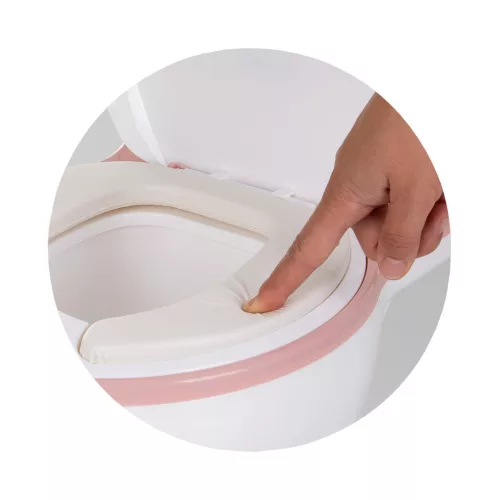Chipolino Lux wc formájú bili hanggal - Pink