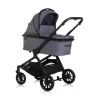 Chipolino Magnum 3az1-ben multifunkciós babakocsi - Anthracite